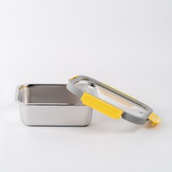 MetalShock 1200ml Stainless Steel Box | Sustainable Preservation - PIKA