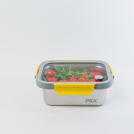 MetalShock 1200ml Stainless Steel Box | Sustainable Preservation - PIKA