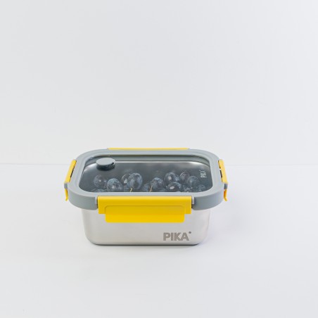 MetalShock 800ml Stainless Steel Box | Superior Quality - PIKA